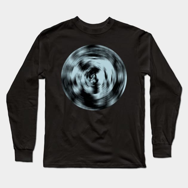 Blue Ring Long Sleeve T-Shirt by SpieklyArt